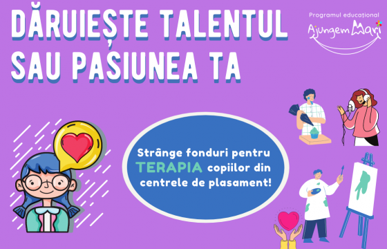 Dăruiește expertiza sau talentul tau ~ 2021