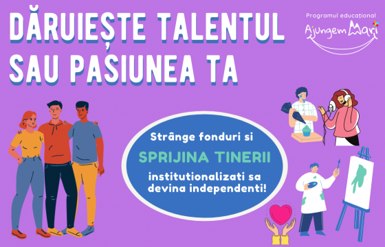 Dăruiește expertiza sau talentul tau ~ 2021