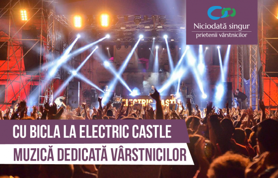 Readucem muzica in viata varstnicilor @ Cu bicla la Electric Castle: Muzică dedicată vârstnicilor