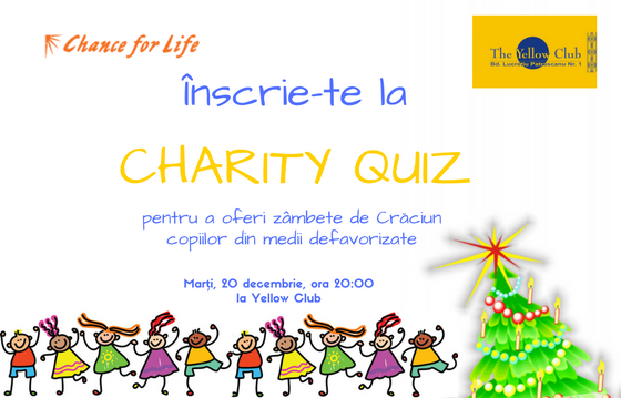 CHARITY QUIZ pentru zambete de Craciun