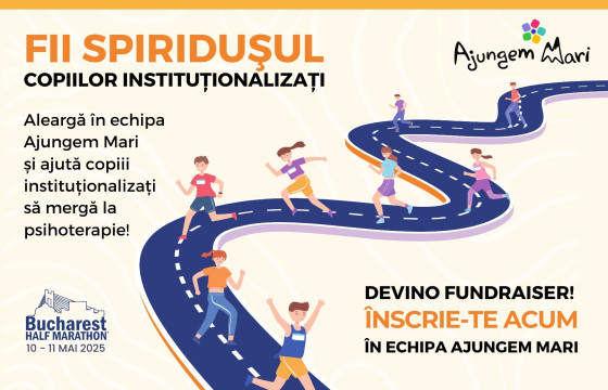 Sprijin pentru viitorul copiilor instituționalizați @ OMV Petrom Bucharest Half Marathon ~ 2025