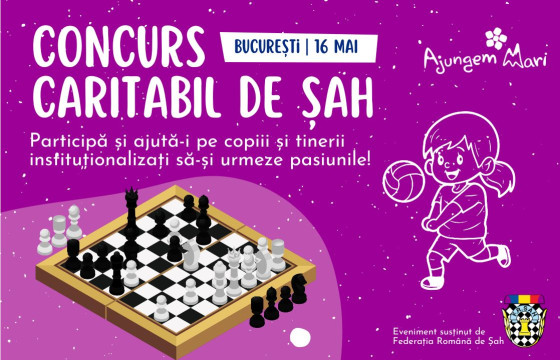 Concurs caritabil de Șah ~ 2026