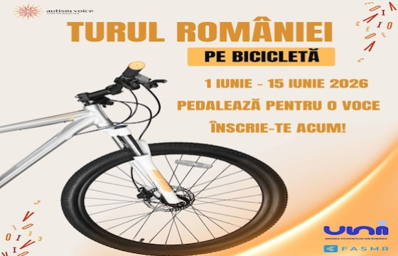 Daruim VOCE copiilor cu autism! @ Turul Rom&acirc;niei pe bicicleta! ~ 2026