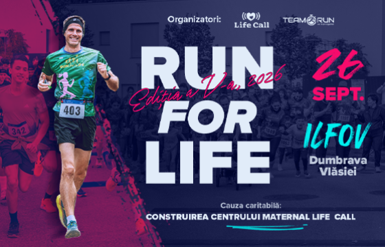 RUN FOR LIFE București ~ 2026
