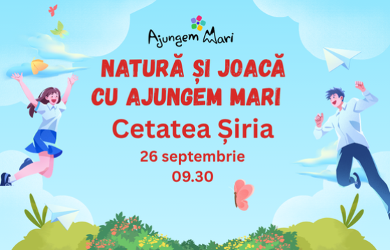 Psihoterapie pentru copiii și tinerii instituționalizați @ Natură și joacă - Cetatea Șiria ~ 2026