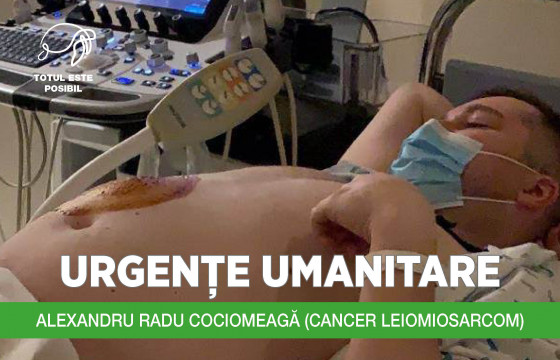 URGENȚE UMANITARE | ALEXANDRU RADU COCIOMEAGĂ