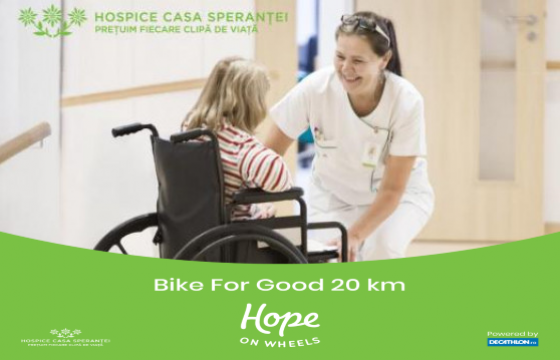 Ajuta-ma cu o mica donatie - Particip la Hope on Wheels ~ 2021