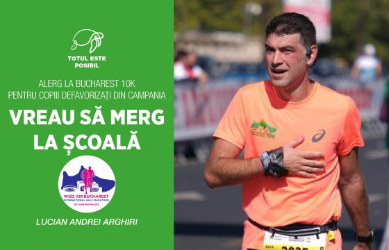 Alerg pentru educație la Bucharest 10k!