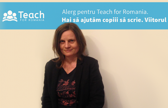 Alerg pentru Teach for Romania! Hai sa ajutam copiii sa scrie. Viitorul.