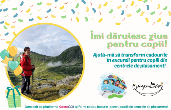 Hai sa trimitem un copil in tabara