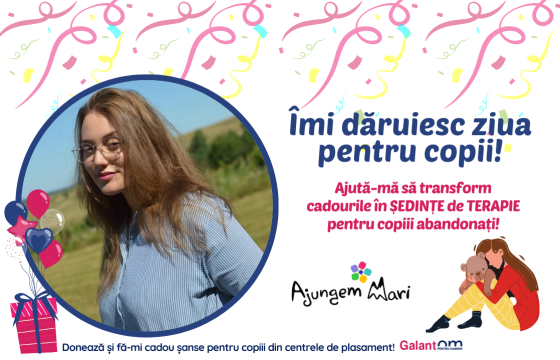 Hai să le asigurăm copiilor din centrele de plasament ședințe de psihoterapie.