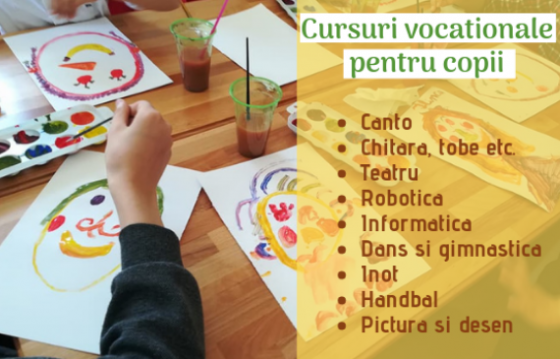 Cursuri vocaţionale pentru copii ~ 2020 @ Dăruiește ziua ta ~ 2021