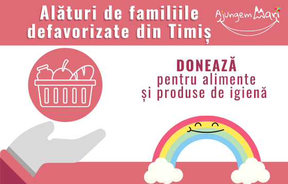 Alături de copiii din familii defavorizate din TIMIȘ @ Daruieste ziua ta ~ 2020